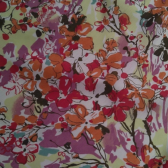 Lane Bryant Floral Maxi Skirt Lined Flowing 26/28W - Picture 2 of 7